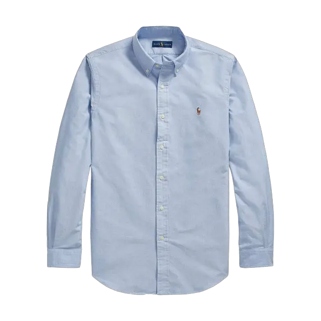 [Men's] Ralph Lauren Faded blue cotton shirt