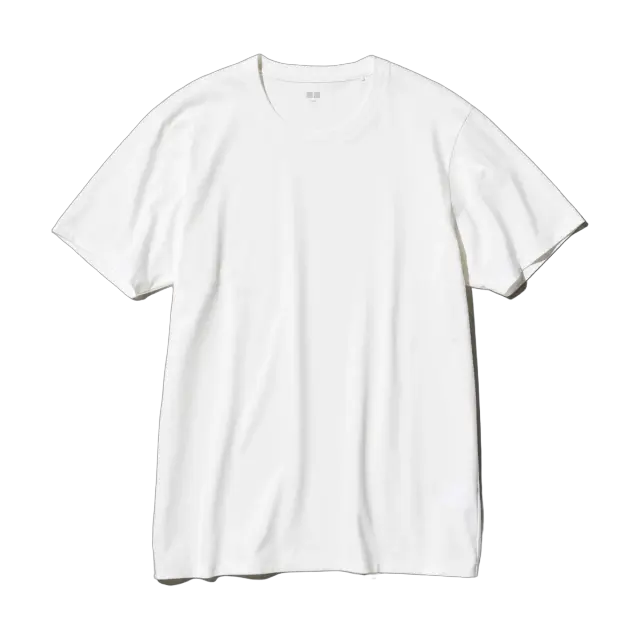 [Unisex] Uniqlo White cotton tee